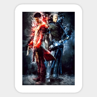 Devil May Cry Brothers Sticker